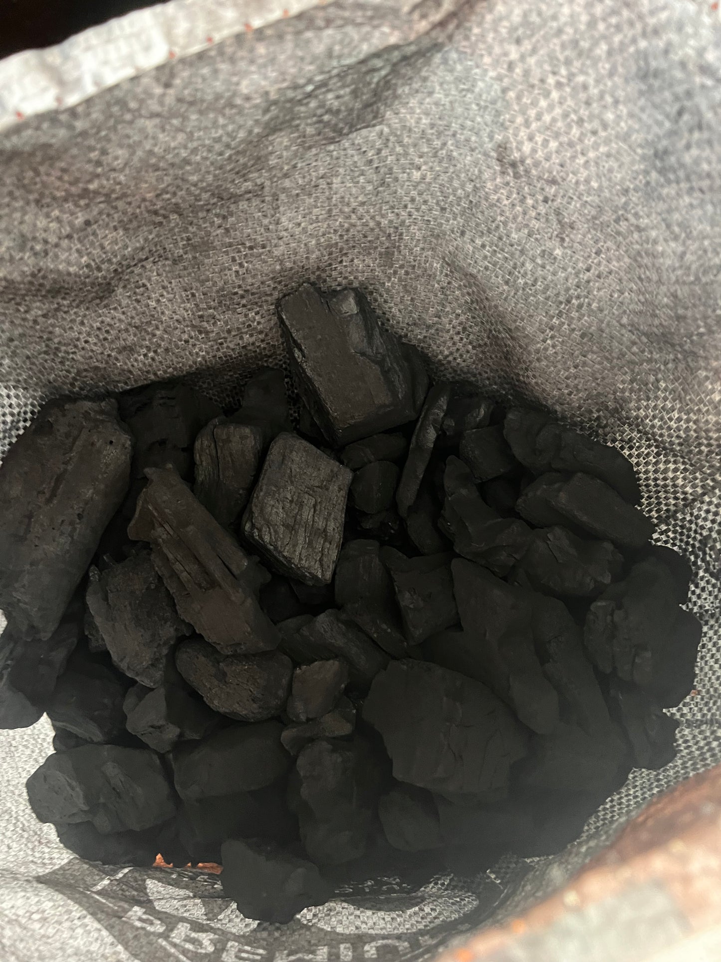20 lbs AQ Hardwood Lump Charcoal Bag