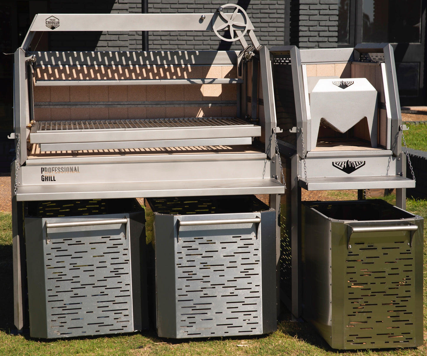 Professional Grill 4 Sections
